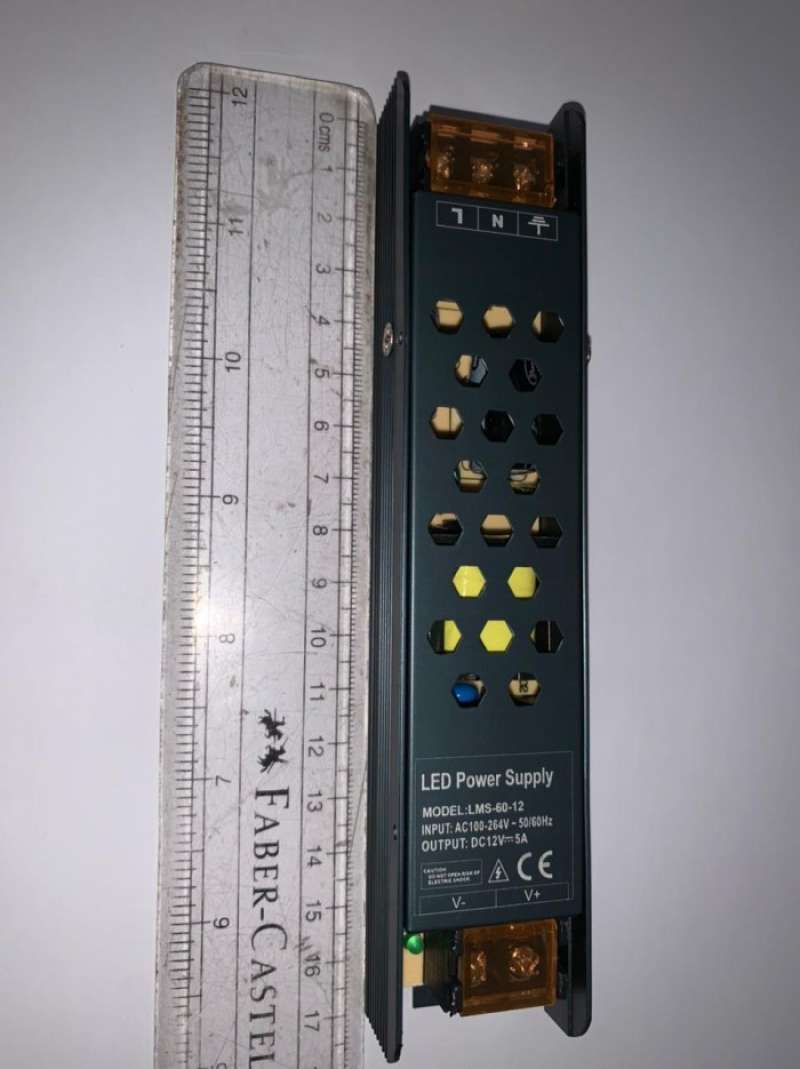 Promo trafo power supply ballast driver 60watt 24v 60w for led strip