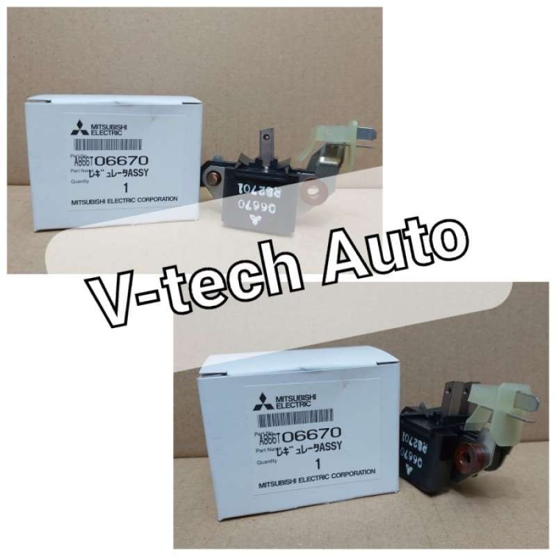 Jual IC Regulator Alternator Mitsubishi PS100 A866T06670 MEC 24V di