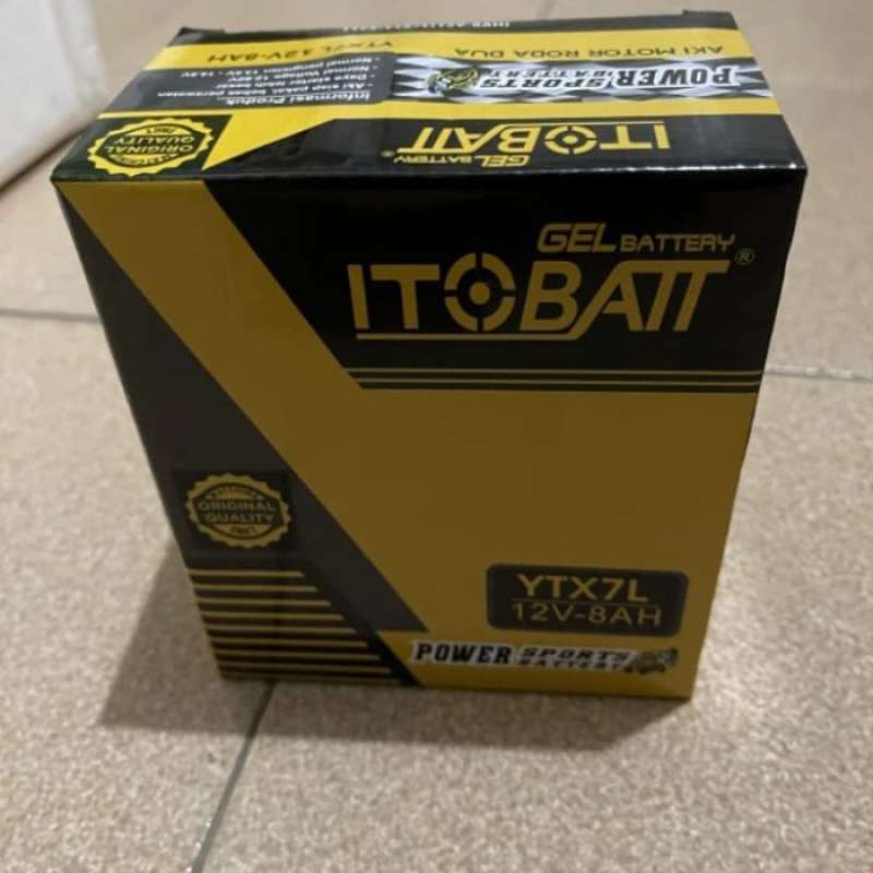 Jual aki motor LX 150 ITOBATT YTX7L di Seller OtoNomi - Tugu Selatan