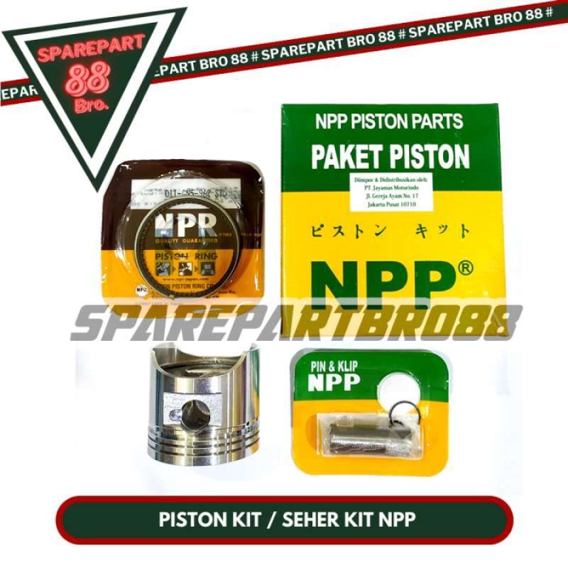Promo Piston Kit Yamaha Nouvo / Mio (5Lw) Karbu Lama/ Sporty Npp Seher