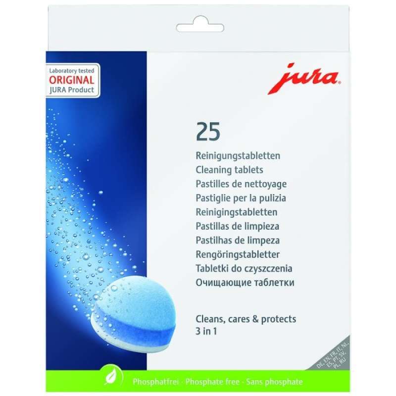 Promo Jura Coffee Machine Cleaning Tablets (25 tablets) Diskon 23 di