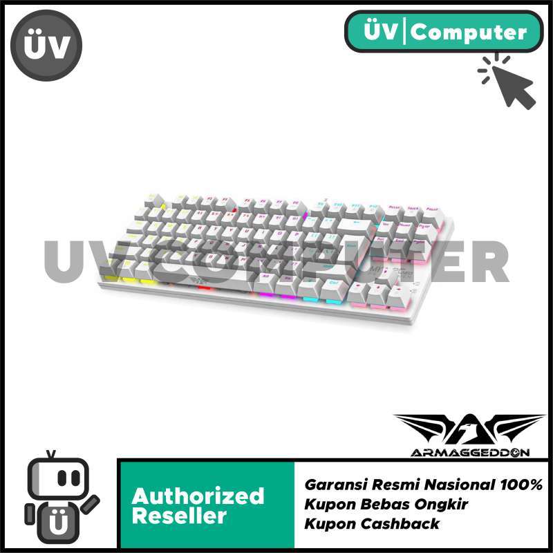 Jual Keyboard Gaming Mechanical Armaggeddon MKA-2C NEO Psychraven TKL ...