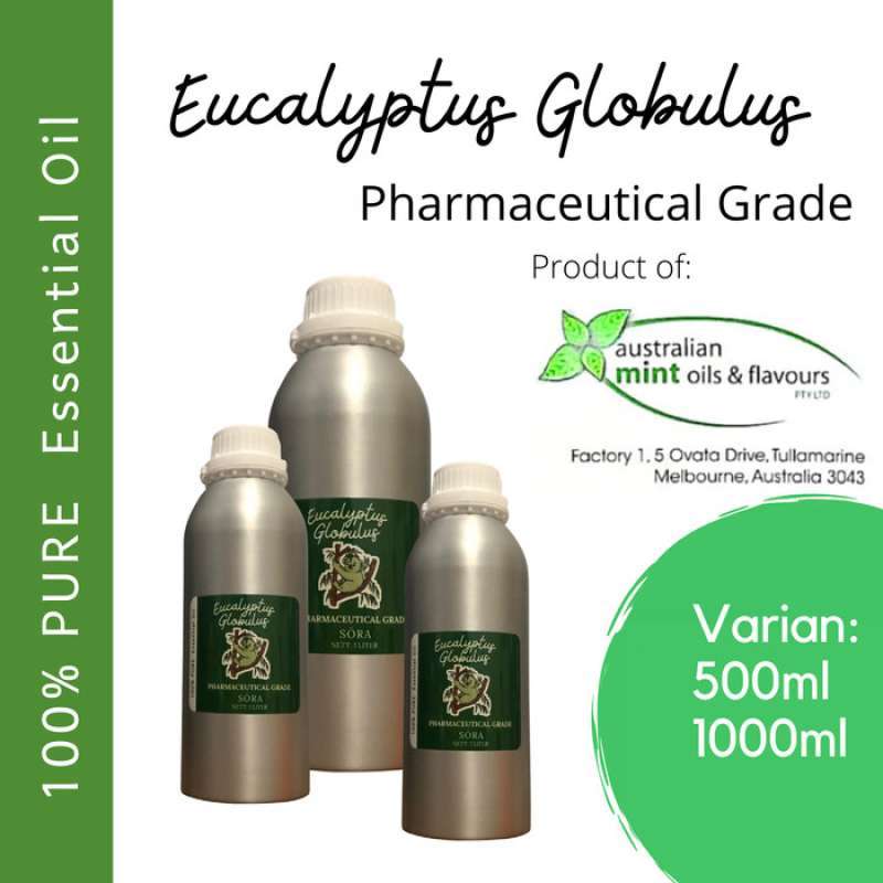 Jual 1 Liter Eucalyptus Globulus Oil Pharmaceutical & Food Grade 1000