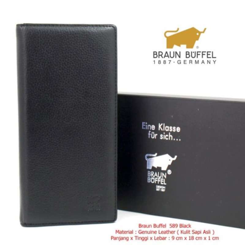 Promo POMPET PANJANG KULIT BRAUN BUFFEL NAJ BLACK IMPOR Diskon 23 di Seller PT Andara Nusantara