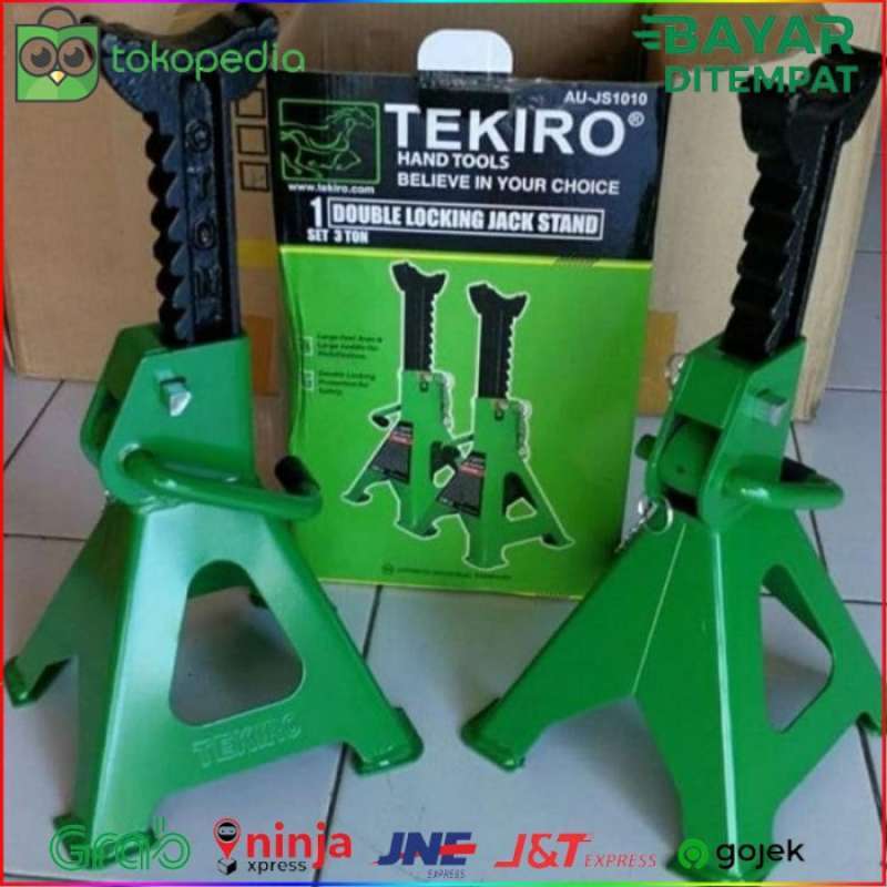 Promo TEKIRO Jack Stand 3 Ton Set 2bh / Dongkrak Tahanan Mobil TEKIRO