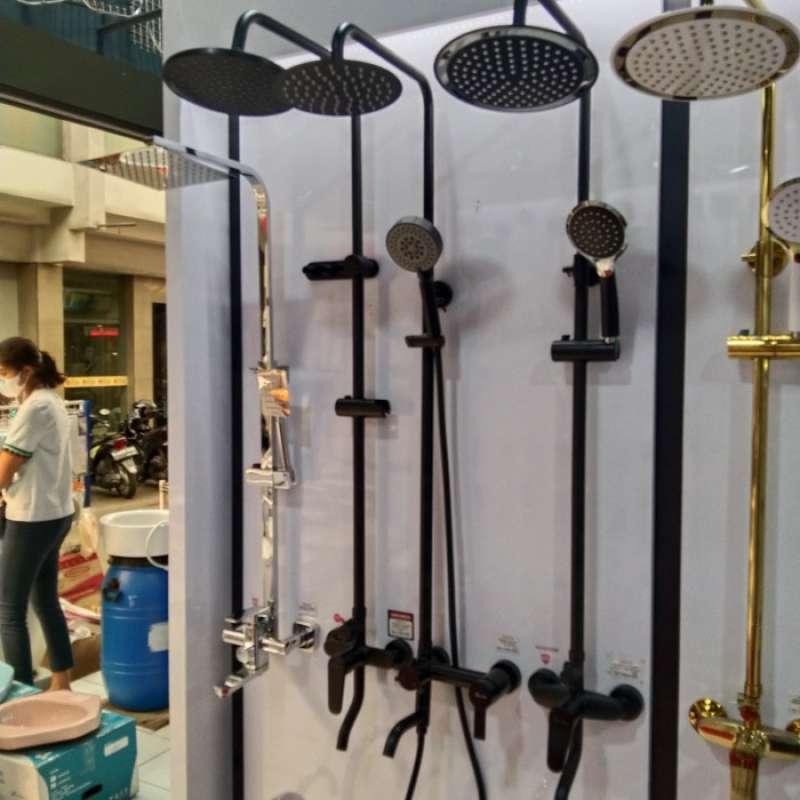 Promo Shower Column Tiang Stainles Set Sus304 Eixo Singapore Kran