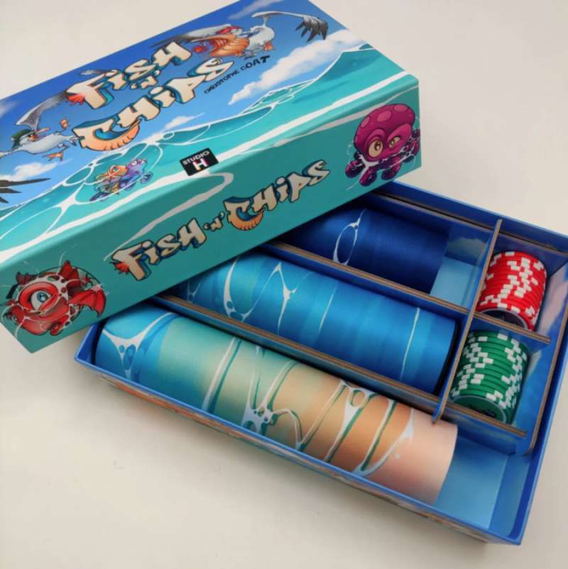 Promo Fish 'n' Chips Board Game | Boardgame (Fish and Chips | Fish N ...