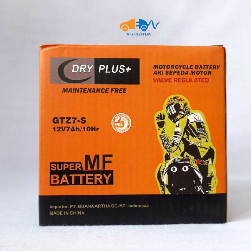 Jual Aki Motor Vario 150 DRYPLUS GTZ6V - Aki Gel di Seller Platinum