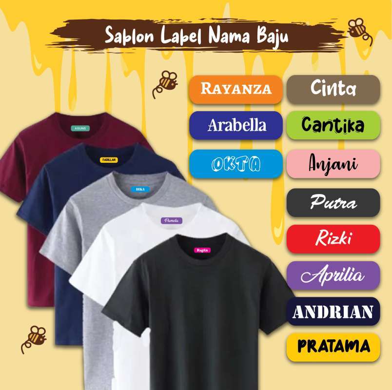 Jual CUSTOM LABEL NAMA ANAK SERAGAM SEKOLAH KAOS STIKER SABLON SETRIKA jual-custom-label-nama-anak-seragam-sekolah-kaos-stiker-sablon-setrika