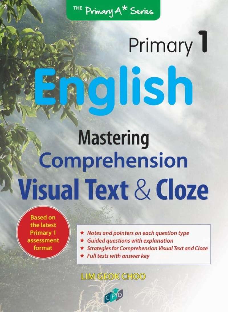 Jual Primary 1 English: Mastering Comprehension Visual Text And Cloze ...