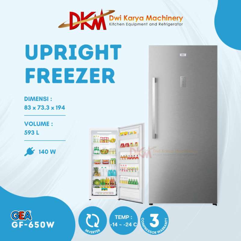 Promo Upright Freezer Gea Gf650/Kulkas Pembeku Gea Gf 650/Gf650 Gea