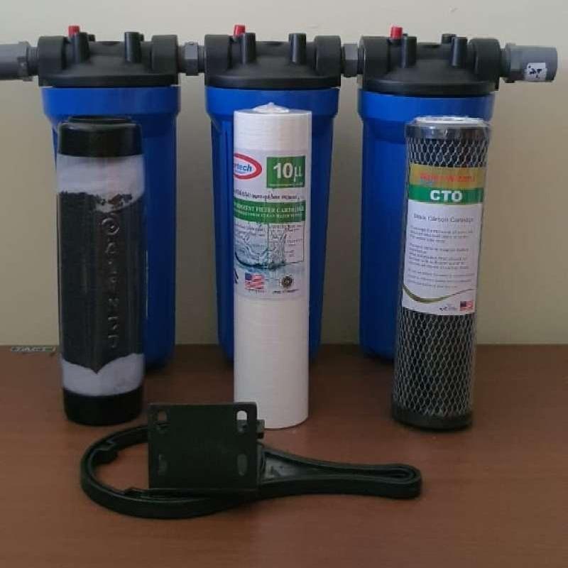 Promo PAKET FILTER AIR RUMAH TANGGA PREMIUM AIR KUNING ZAT BESI TINGGI