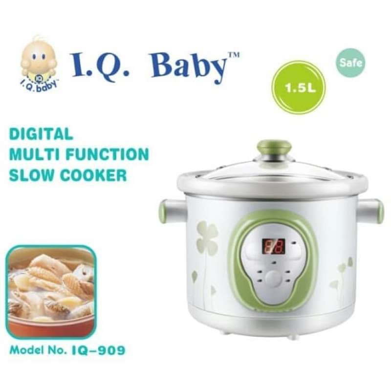 Jual 1.5 L Slow Cooker Iq Baby Iq909 Digital Multi Fungsi di Seller Primadona Nusantara