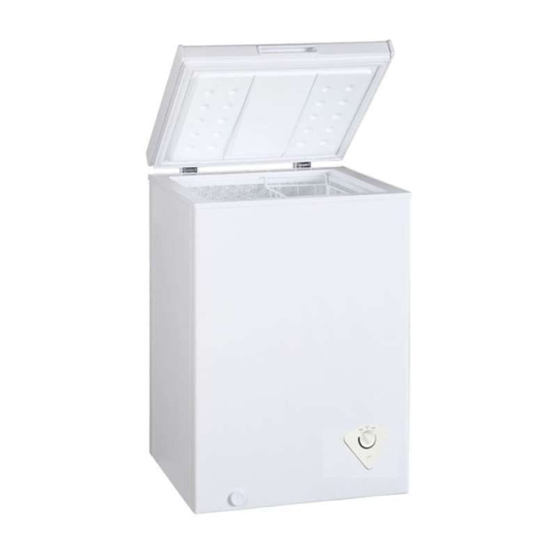 Promo Chest freezer Midea 100 Liter HS129 C Cooler BOX Khusus BOGOR Diskon 23 di Seller Broman