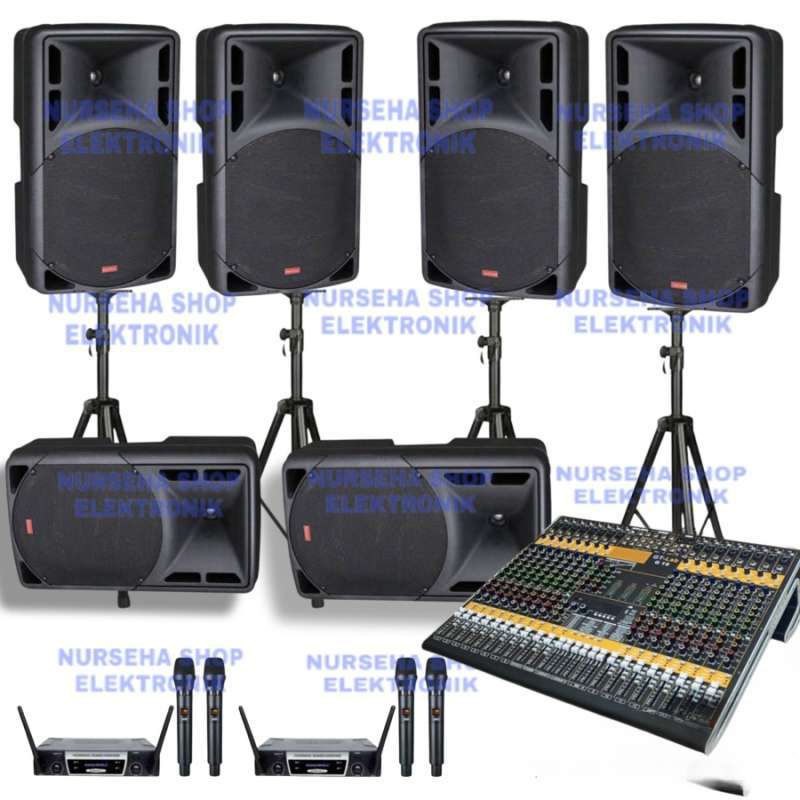 Jual Paket sound system panggung akustik Class B di Seller NURSEHA SHOP