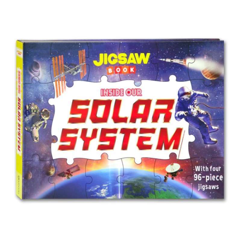 Promo Deluxe Jigsaw Book Inside Our Solar System With Four 96Piece