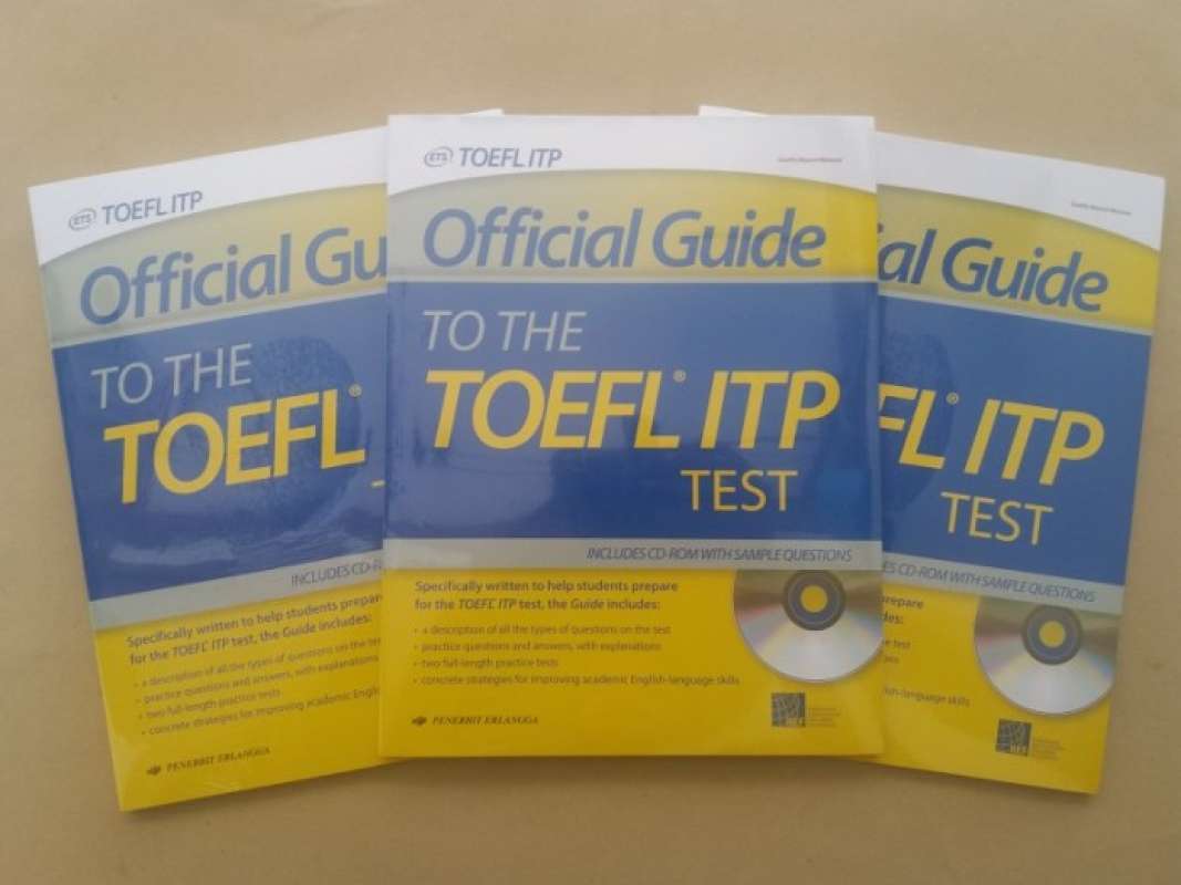Promo Buku Official Guide To The TOEFL ITP Test + CD Original Diskon 29