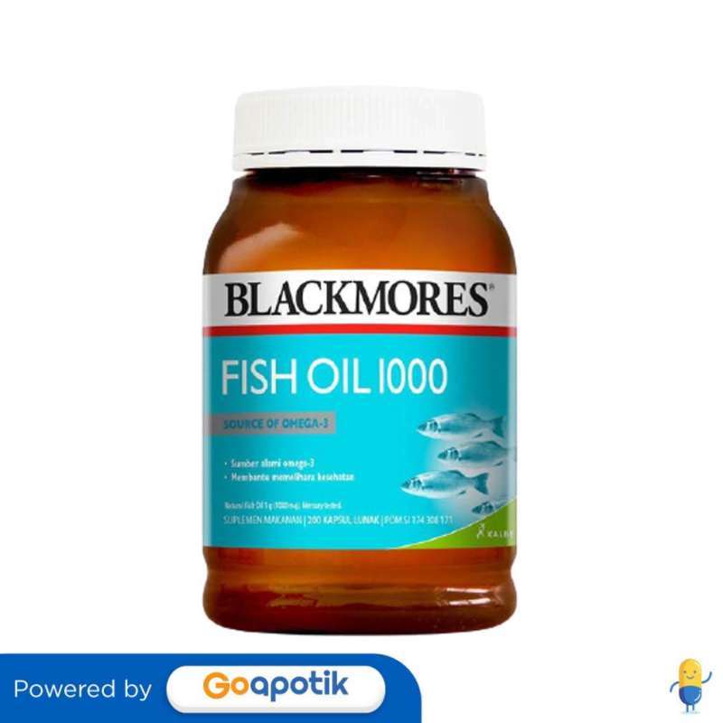 Botol Fish Jual Blackmores Fish Oil 1000 Botol 200 Kapsul Di Seller Apotek ...