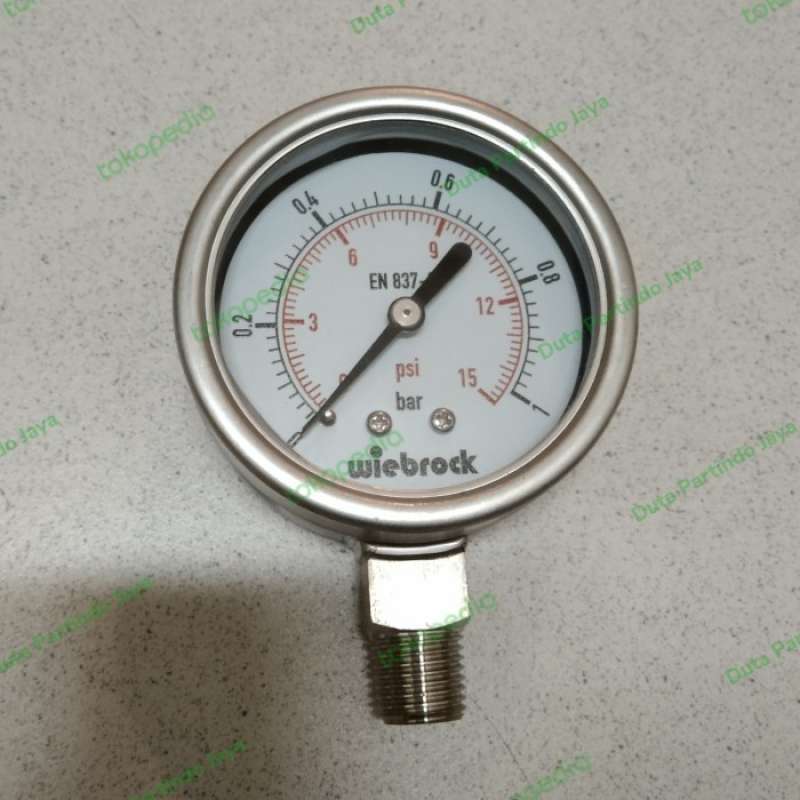 Promo Pressure Gauge Raket Full Stainless 2 1 2 Inch 1 Bar kg cm2 promo-pressure-gauge-raket-full-stainless-2-1-2-inch-1-bar-kg-cm2