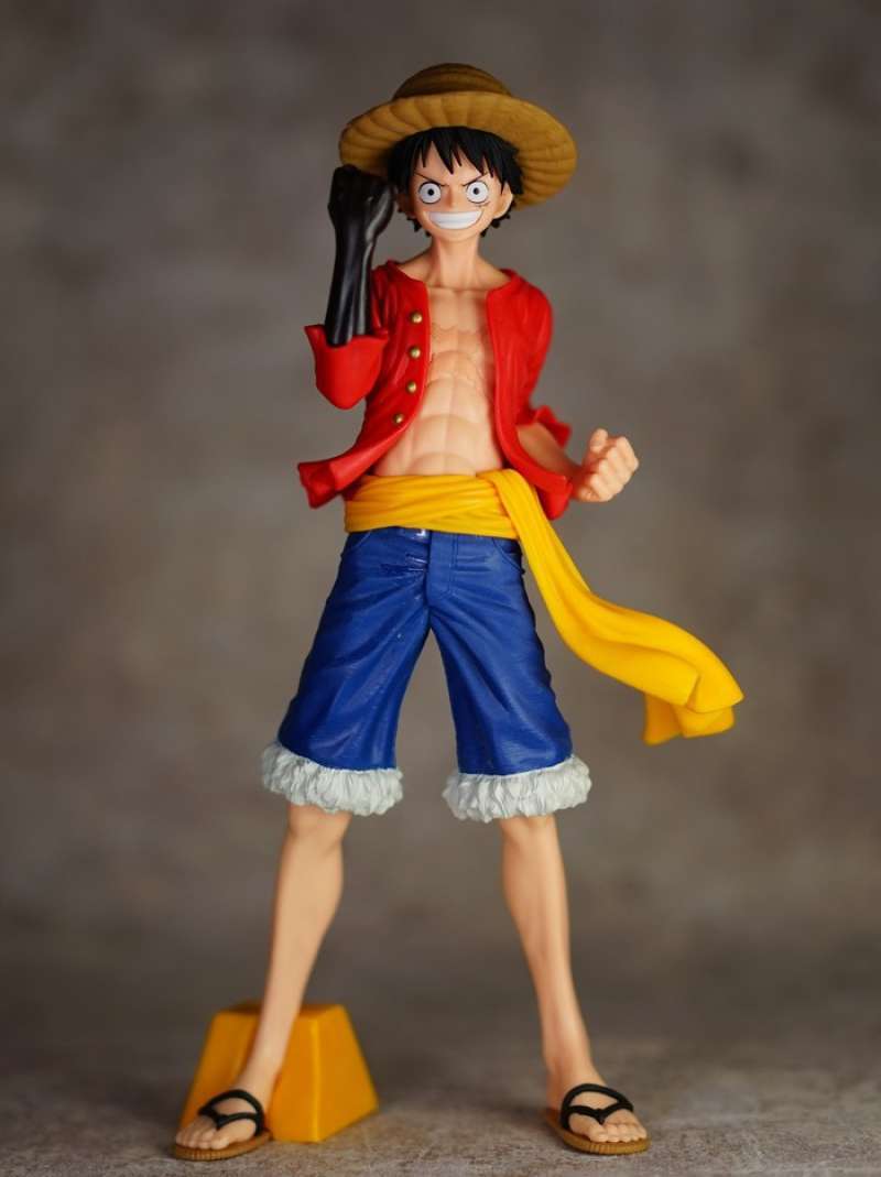 Promo ONEPIECE MONKEY D. LUFFY ACTION FIGURE Jump 50th Anniversary ...