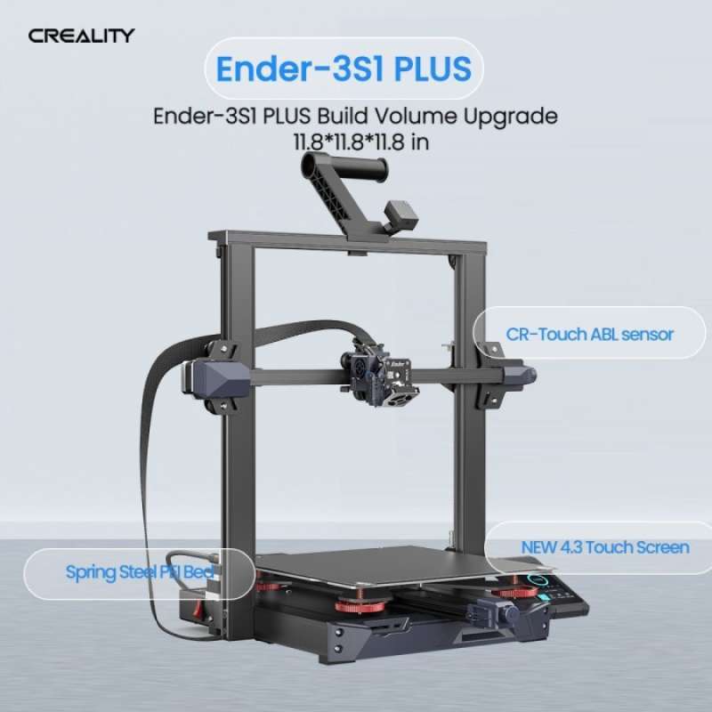 Promo Creality Ender 3 S1 Plus 3D Printer Autoleveling Direct Drive ...