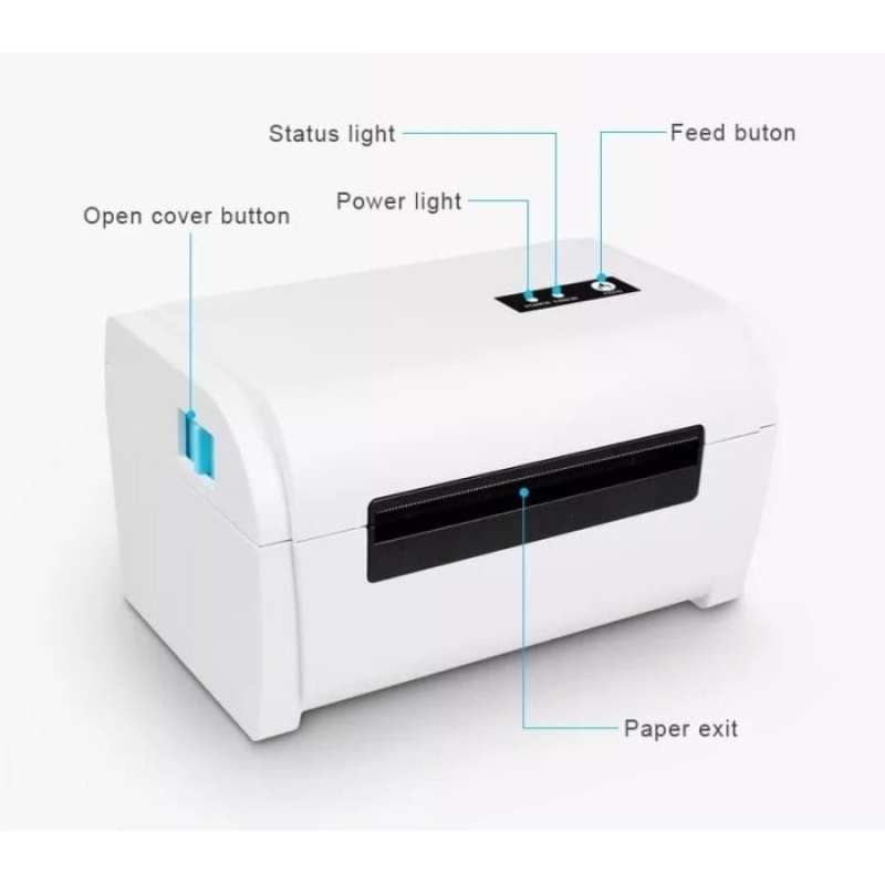 Jual Printer Label Bluetooth Barcode Printer Original Ep9200L White di
