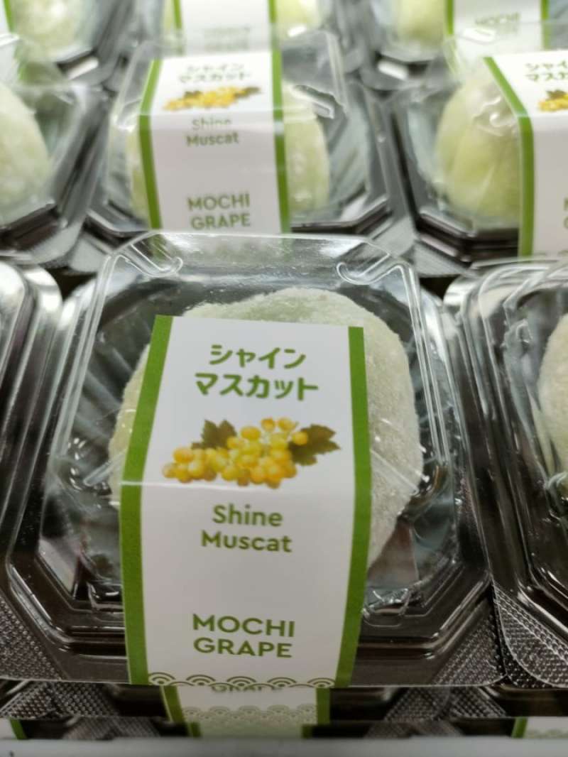 Jual Papaya Japanese Daifuku Mochi Shine Muscat / Grape / Mochi Anggur
