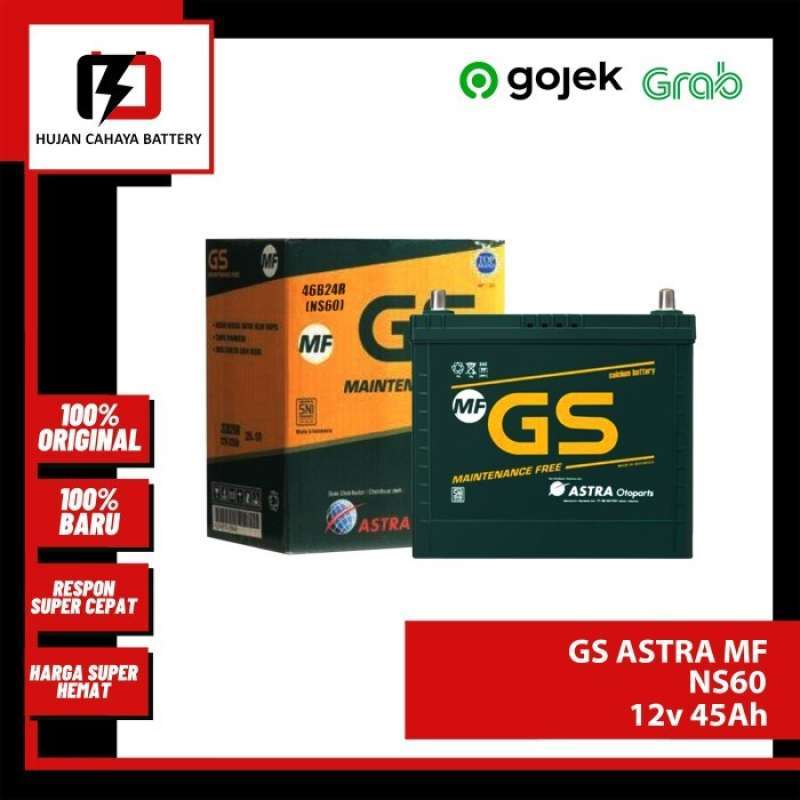 Promo Aki Mobil GS - ASTRA MF NS60 / NS-60 / NS 60 - Aki FROD ESCOSPORT