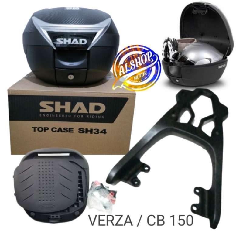 Box Cb 40 Promo PAKETAN BOX SHAD SH34 SH 34 DAN BREKET BOX HONDA CB VERZA CB 150 ...