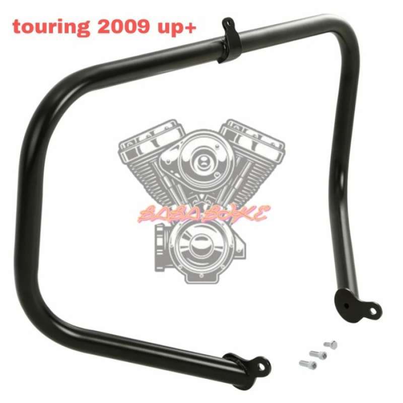 Promo Engine guard harley touring/crash bar harley touring black Diskon