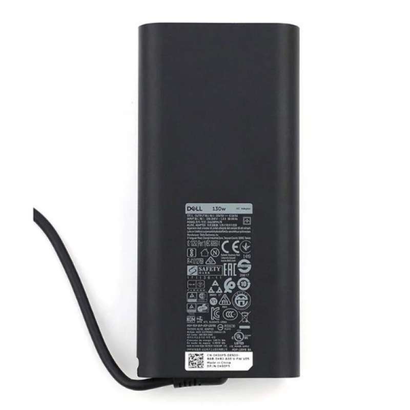 Ajparts Uk New Genuine Usb C Ac Adapter Compatible Dell Xps 15 9520 Xps 17 9720 Xps 16 9640 14 9440 Laptop 130 W Charger Power Supply 20 V 6 5 A Notebook Type C Adaptor Psu Free Power Cord