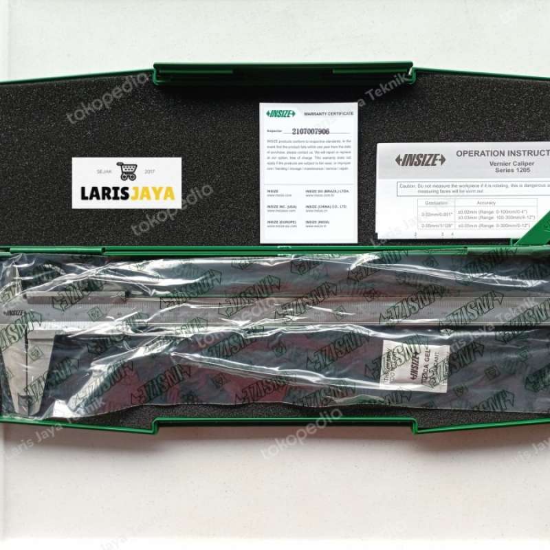 Promo Insize Vernier Caliper / Sigmat Manual 12 (0300mm) 1205300S