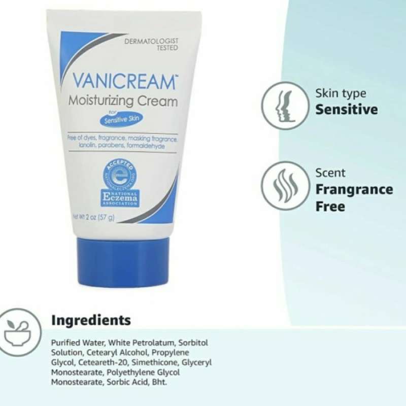Promo Vanicream Moisturizing Skin Cream 57 Gr Sensitive Eczema