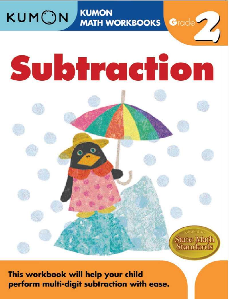Promo Buku Anak - Kumon - Grade 2 Subtraction Diskon 23% di Seller ...