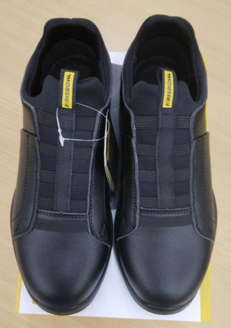 Promo SEPATU SAFETY SHOES NYX KRISBOW 4IN (TANPA TALI) Diskon 23% di