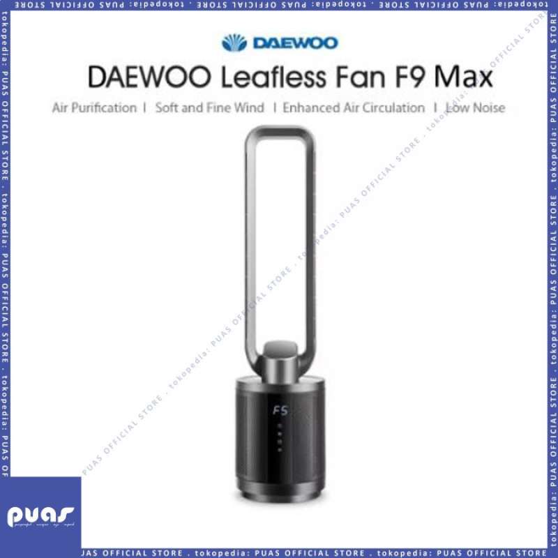 Promo Daewoo F9 Pro Bladeless Fan with air purifier Kipas Angin F9 Max ...