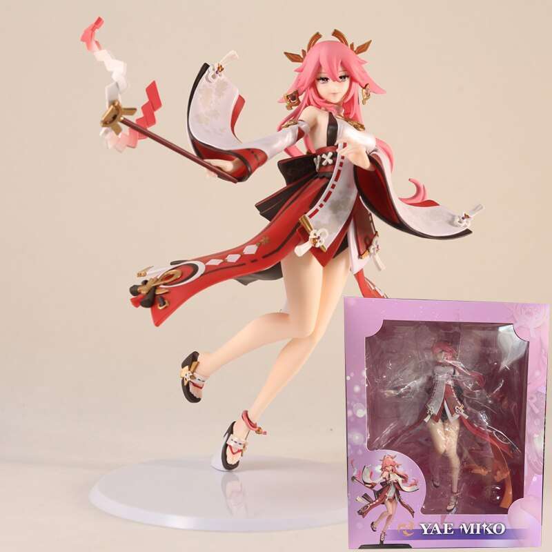 Figura Genshin Impact Yae Miko 24 Cm – Statua In PVC Da Collezione Per Veri Fan! - 4