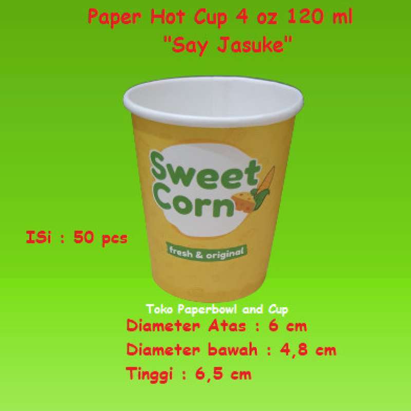 Promo Paper Cup 4 Oz ( 120 Ml ) Jasuke Isi 2000 Pcs Diskon 16% di ...