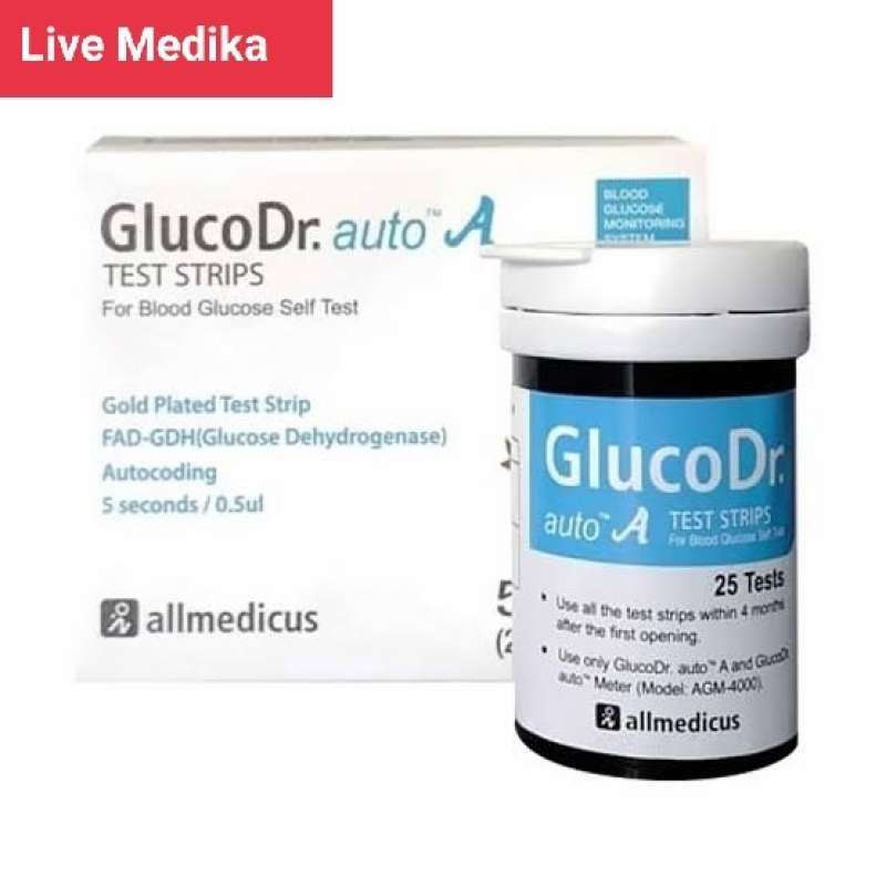 Strip Test Glucodr Auto Lengkap Harga Terbaru Maret 2024 | Blibli