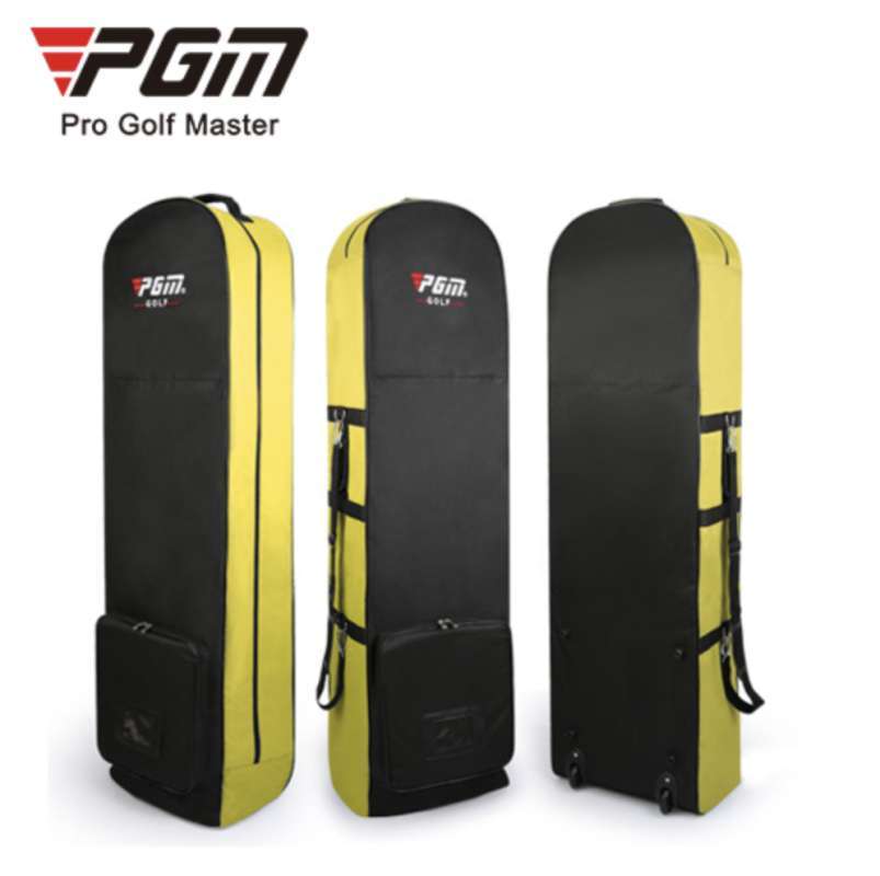 Jual PGM Travel Golf Flight Bag Cover Ultralight with Wheels Tas Travel Golf Bag Cover Ringan