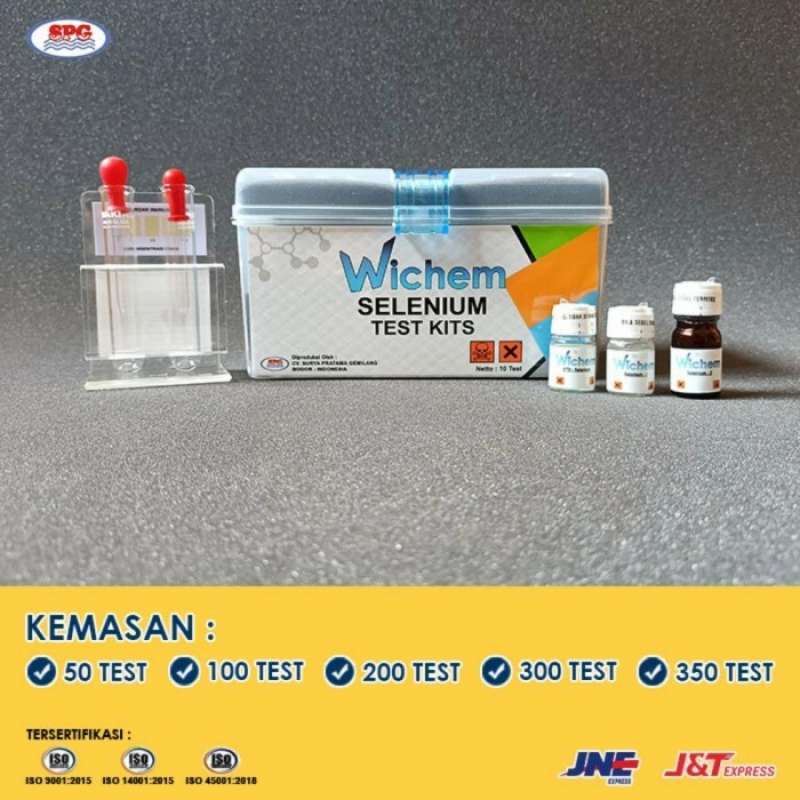 Promo Paket Alat Uji Kadar Selenium - 50 Kali Pengujian Diskon 17% di ...