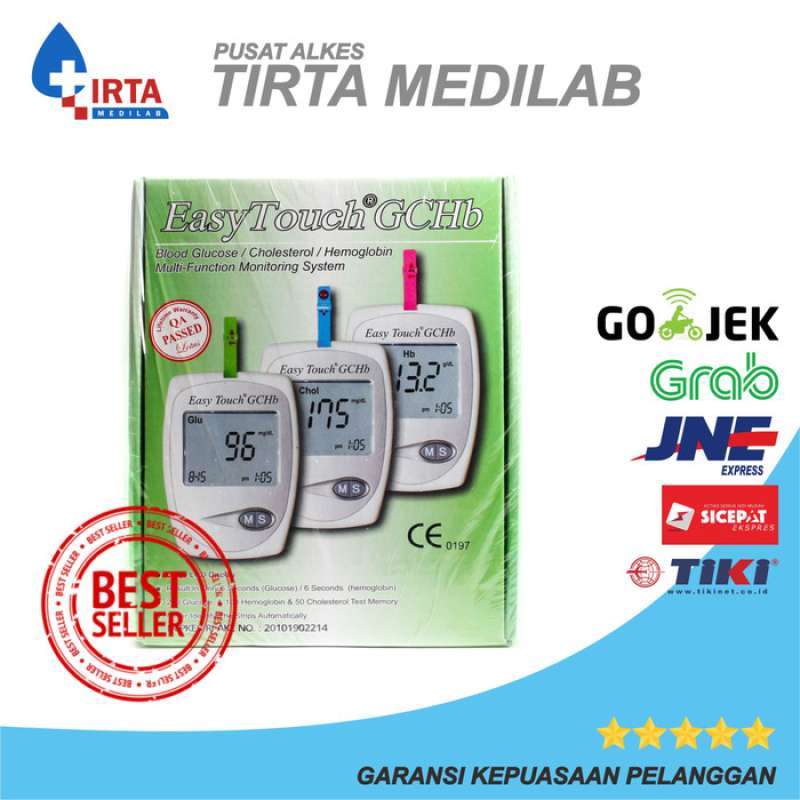 Jual Alat Easy Touch Gchb Glukosa Kolestrol Hemoglobin Easytouch di ...