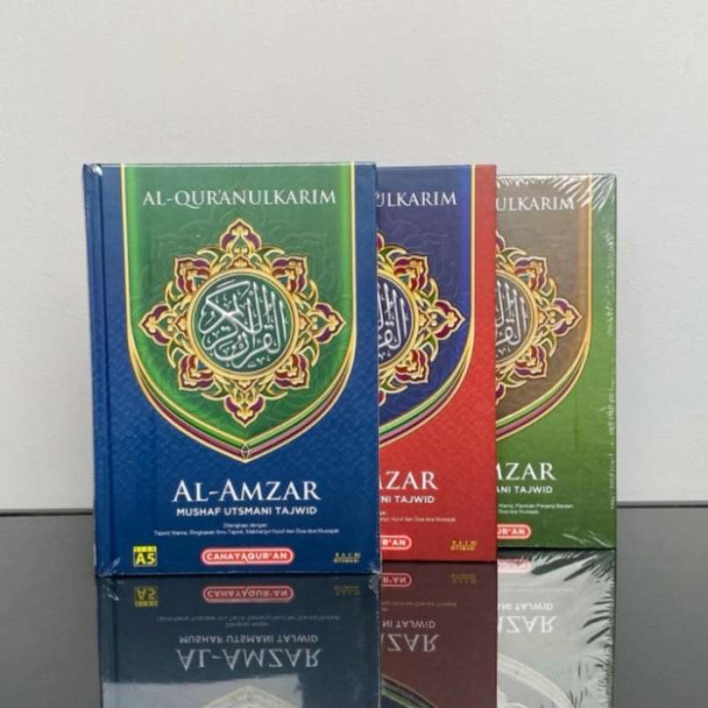 Jual Al quran Tajwid Al Amzar Mushaf Rasm Ustmani Ukr A5 di Seller ...
