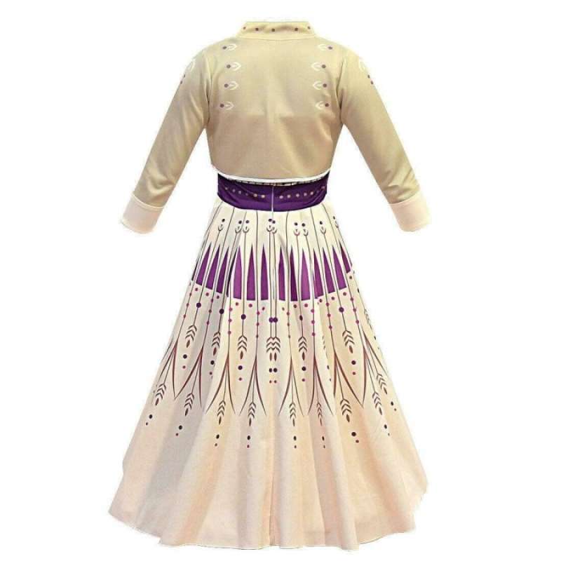 Promo Kostum Frozen 2 Anna Dua Dress Baju Princess Putri Anak Rompi