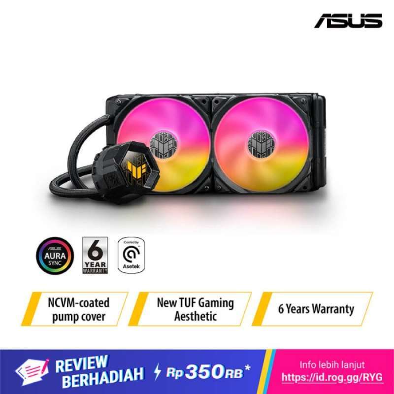 Promo Asus Tuf Gaming Lc 240 Rgb 240Mm Liquid Cpu Cooler Diskon 23 di Seller XiXiStore