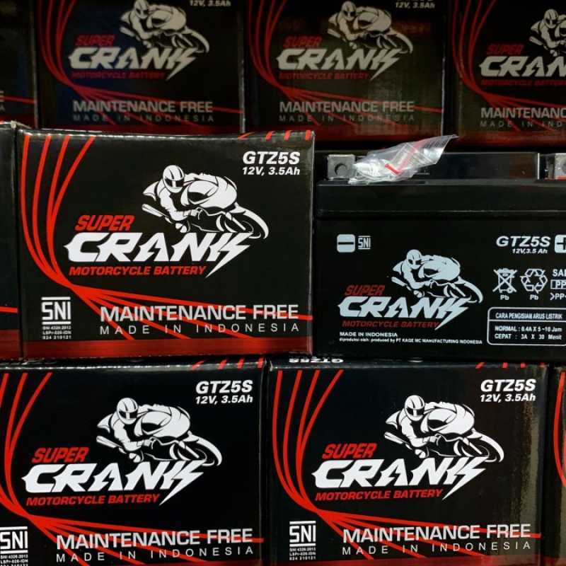 Jual Aki Motor Suzuki Skydrive Skywave MSB GTZ5S YTZ5S MTZ5S Accu