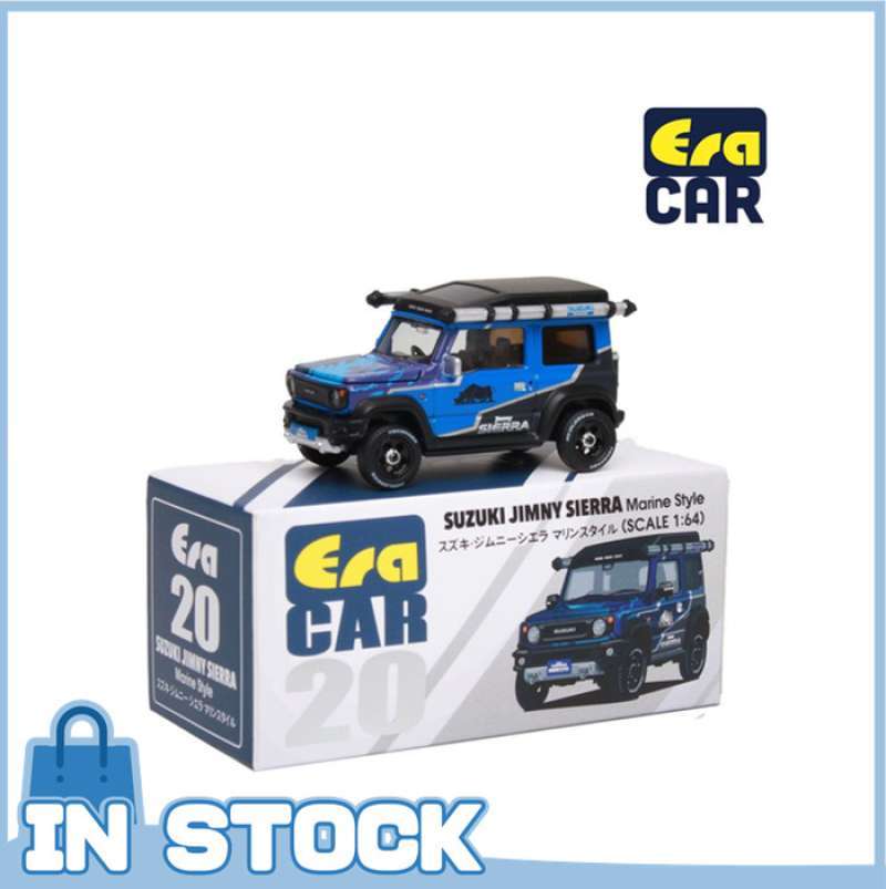 Maquette Suzuki Jimny Sierra 1:64 - Modèle Détaillé En Métal, Couleur Gris, Avec Capot Ouvrant