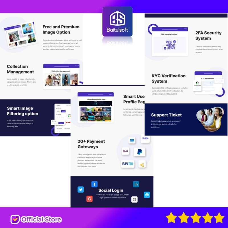 Jual Source Code Aplikasi Viserstock - Ultimate Microstock Marketplace