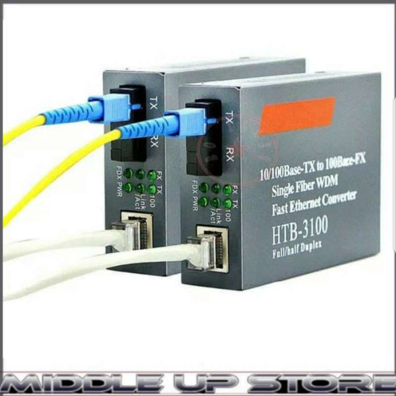 Promo Netlink HTB 3100 Fiber optic device sepasang Diskon 23 di Seller