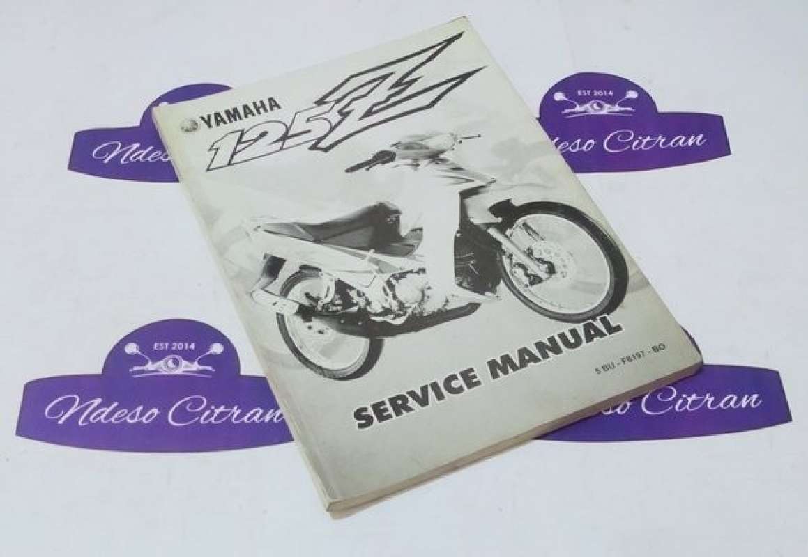Jual Buku Service Manual Yamaha 125z 125 Z Original Di Seller Premier